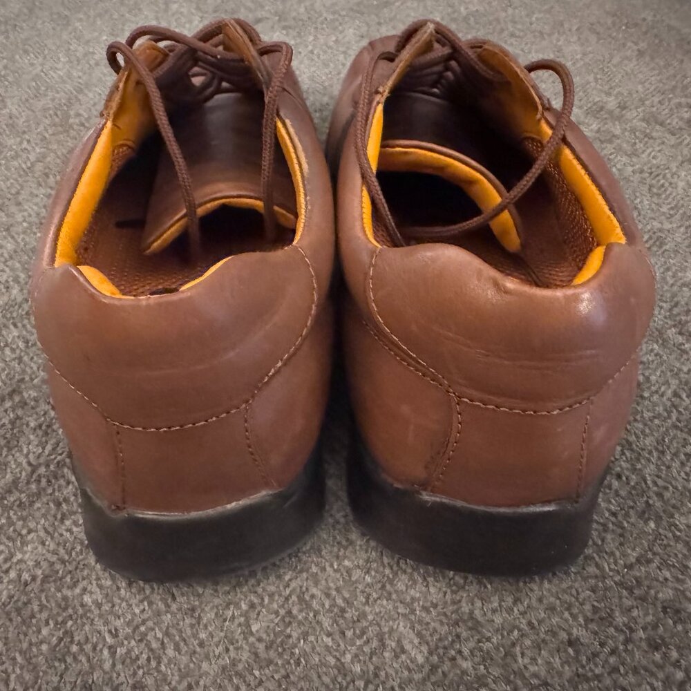 Nunn Bush NXXT Mens Brown Leather Lace Up Shoes Size 9.5 - Picture 3 of 5